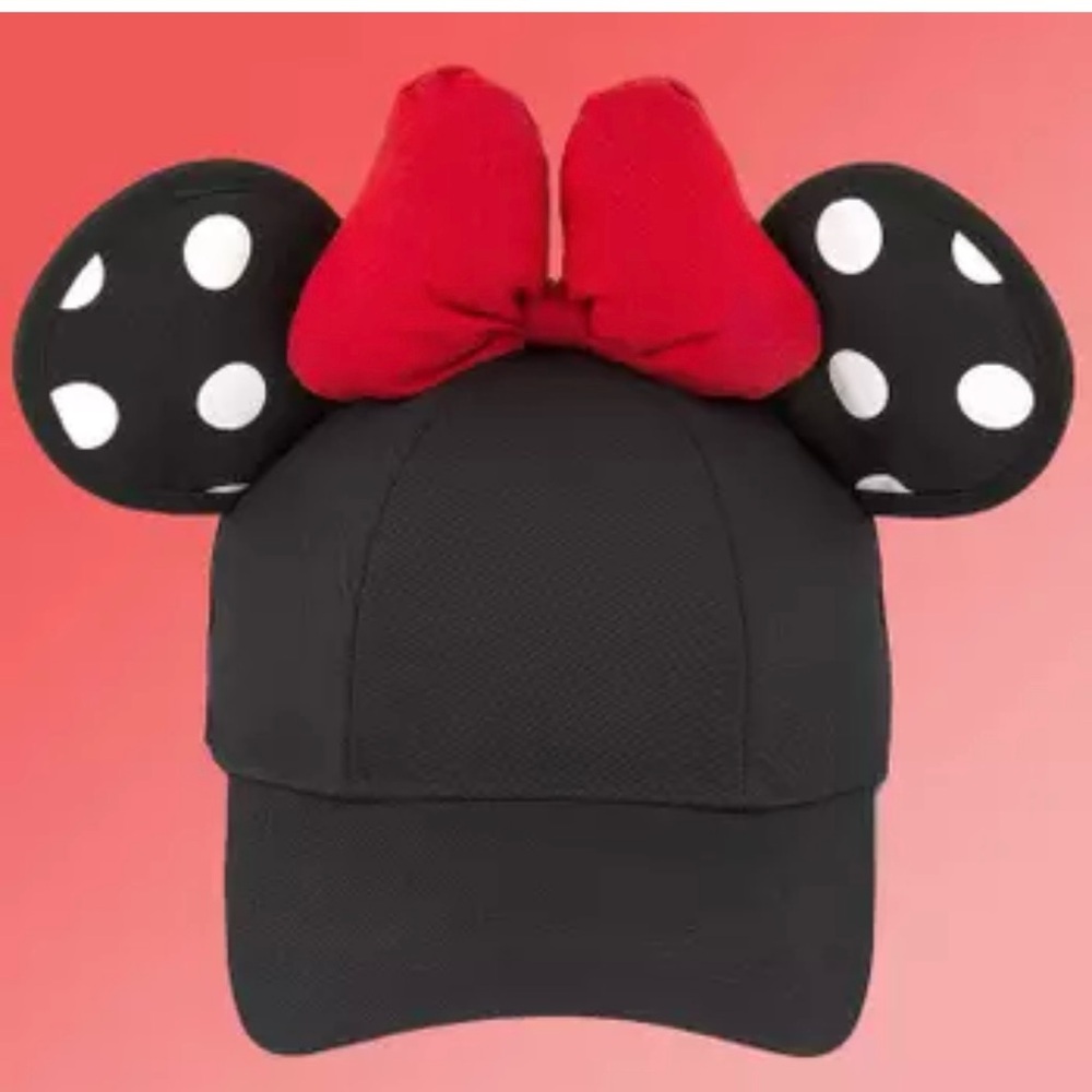 Disney Parks Minnie Mouse Bow baseball hat cap